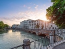 I bor tæt på den historiske by Treviso, som også kaldes for et Venedig i miniature