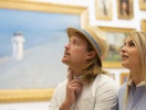 På Skagens Museum kan du gå på upptäcktsfärd mellan porträtt på lokala fiskare och konstnärerna själva