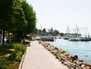 Bardolinos strandpromenad vid Gardasjön