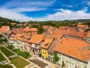 Harz bjuder också på praktfulla medeltidsstäder som andas en svunnen tid - här Quedlinburg