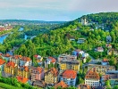 Rothenburg ob der Tauber ligger skønt badet i naturidyl