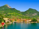 Hvis det er beliggenheden, der tæller, findes det næppe bedre end Hotel Palme i Garda by