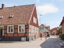 Åhus går for at være en af Sveriges bedst bevarede middelalderbyer