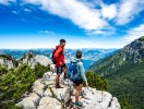 Tag op til Monte Baldo oven for Malcesine og nyd den spektakulære udsigt