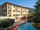 Varma sommardagar i Montecatini Terme kan med fördel tillbringas vid hotellets härliga pool