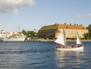 Ännu en pärla i regionen: Sønderborg slott som ligger mycket vackert vid Als Sund