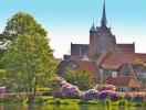 Korsvirkesidyll och charmig stadsmiljö i domkyrkostaden Haderslev
