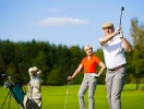 Ta en runda golf i de vackra omgivningarna vid Bassano del Grappa