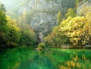 I dalen vid Brenta kan du besöka grottorna Grotte di Oliero