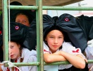 Folklore i Alsace - ett festligt inslag i stadsbilden under sommaren