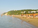 Planera för en lång lat dag vid stranden på den legendariska badorten Rimini