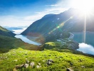 I höjden ovanför Kaprun ligger den imponerande fördämningen, Hochgebirgsstausee