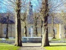 Kyrkan i Christiansfeld har ett av Danmarks största kyrkorum