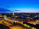 Med sina 94 meter över havet bjuder Comwell Aarhus på en formidabel panoramautsikt