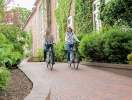 Velkommen til Tönning! I kan leje cykler på hotellet og cykle ud til Vadehavet