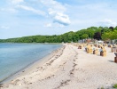 Strandene er i dag et elsket rekreativt område - og om sommeren fyldes de op med strandkurvestole
