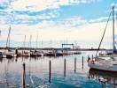 Området omkring Kielerkanalen og havnen byder på mange maritime oplevelser