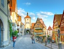 Das Plönlein - fotomotivet från Rothenburg ob der Tauber som alla känner till