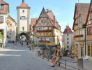Rothenburg ob der Tauber är huvudattraktionen på Den romantiska vägen
