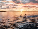 Solnedgången vid TanumStrand SPA & Resort är spektakulär - oavsett årstid