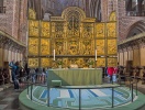Altartavlan i Roskilde Domkirke är belgisk och byggdes för snart femhundra år sedan