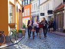 Aarhus' berømte, gamle latinerkvarter er rendyrket idyl i brostensbelagte gader