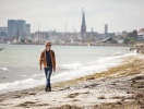 En opfriskende gåtur på stranden er også altid en mulighed på jeres weekendophold i Aarhus