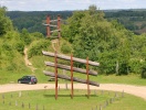 Robert Jacobsens skulpturpark i Tørskind Grusgrav blev skabt i sidste halvdel af 1980'erne