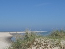 Længst ude på odden ligger Danmarks nordligste punkt - Grenen, hvor Kattegat møder Skagerrak