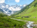 Selv om sommeren er der sne på alpetoppene, og luften er helt ren og krystalklar