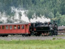 Tag turen i røg og damp med det gamle damplokomotiv Zillertalbahn, som afgår fra Zell am Ziller