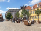 Tag til den stemningsfulde by, Nykøbing Falster (12 km), med gågader og mange butikker