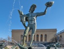 Carl Milles statue Poseidon på Avenyn - et af de flotte vartegn, I støder på i Göteborg