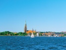 Schleswig ligger vackert vid Sliens brädd
