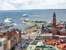 Sjöfartsstaden Helsingborg har daglig färjetrafik till och från Danmark