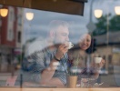 Stralsund har många mysiga caféer och matställen där du kan vila benen en stund