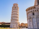Det Skæve Tårn i Pisa - altid et vidunderligt og interessant syn