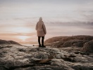 Du känner dig som en del av naturen och havet när du står mitt i det tidlösa landskapet