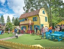 Ett familjeuniversum fullt av nostalgi och alla hjältar från Astrid Lindgrens sagoäventyr