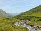Her i Ischgl ved grænsen til Schweiz er udsigten endeløst smuk
