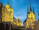 Få historiske byer kan dog måle sig med Erfurt, hvor Martin Luther blev præsteviet i byens enorme katedral