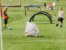 Fotbollsminigolfbanan är en härlig utmaning för hela familjen