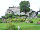 Burg Hohenwerfen byder på falkoneropvisninger og fænomenal udsigt over Alperne