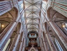 Den prægtige Marienkirche i Lübecks Altstadt er en middelalderkirche, som blev bygget mellem 1265 og 1352