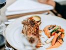 Hotellets restaurant LammButtRind forkæler med lækre råvarer