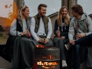 Udenfor er der lagt op til hygge i næsten al slags vejr på hotellets terrasse