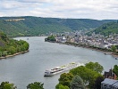 Boppard har en naturskøn beliggenhed i den romantiske Rhindal, som er optaget på UNESCOs verdensarvsliste