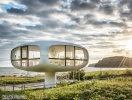 Müther-Turm er et vartegn i Binz og et unikt eksempel på arkitekten Ulrich Müthers arbejde