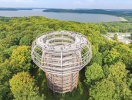 Trætopsstien Baumwipfelpfad Rügen er en populær attraktion beliggende i Naturerbe Zentrum Rügen nær Binz