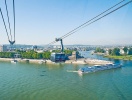 Tag en udflugt til Koblenz, hvor Mosel og Rhinen flyder sammen ved Deutsches Eck